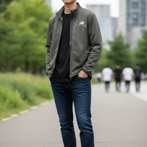 New Balance Men's Olive Jacket